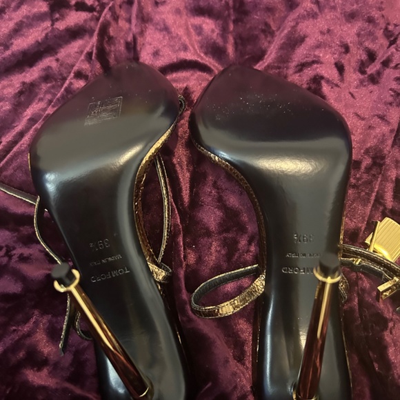 Bronze Tom Ford Heels - Picture 7 of 9